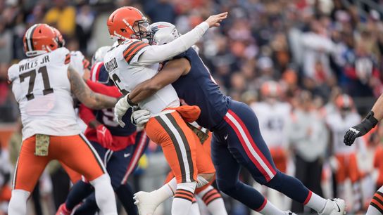 Monstrous day for Patriots defense as they shut down Baker Mayfield, Browns taken at Gillette Stadium (Patriots)